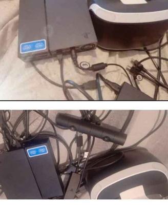Vr ps4 con trasformatore con telecamera