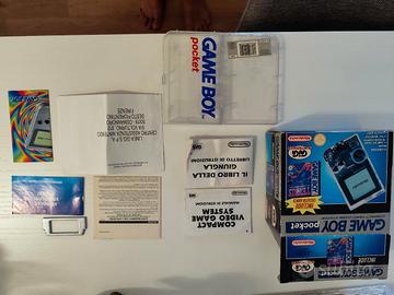 Game boy pocket crystal boxato bundle Tetris