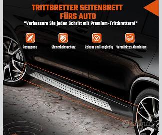 Pedane laterali BMW X3 2010-2015