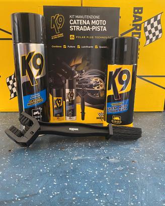 kit spray bardahl k9 manutenzione catena