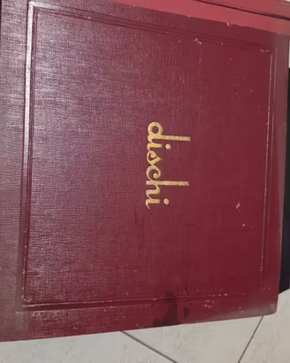 vinili dischi in bachelite vintage
