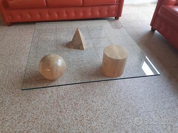 tavolino salotto forme in marmo