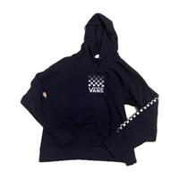 Felpa Vans nera da uomo taglia XL con logo