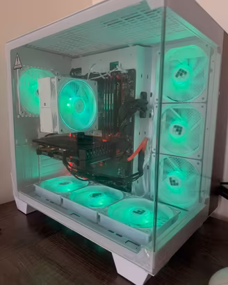 PC da gaming white Aquarium