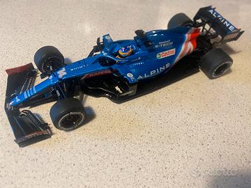 alpine f1 2021 Fernando Alonso 1/18