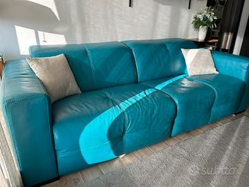 Divano 3 posti Egoitaliano in pelle