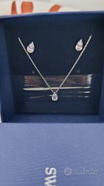 set Swarovski collana orecchini 