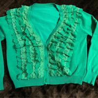 Cardigan verde