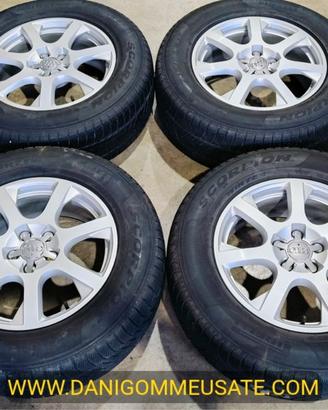 4 CERCHI DA 17 POLLICI USATI - ORIGINALI AUDI