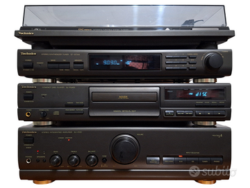 STEREO TECHNICS AMPLI CD RADIO GIRADISCHI