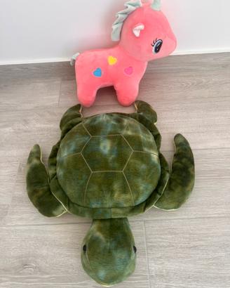 Peluche tartaruga + Unicorno in omaggio