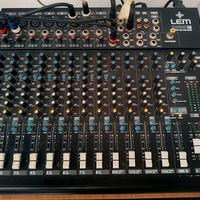 mix 16 canali LEM più effetto voce alesis