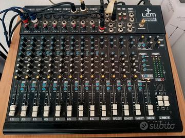 mix 16 canali LEM più effetto voce alesis