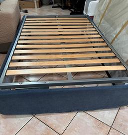 Letto contenitore senza testiera  1 piazza e mezza