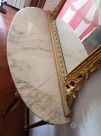 consolle con specchio