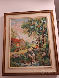 quadro fatto con Punto croce