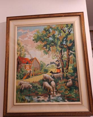 quadro fatto con Punto croce