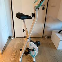 Cyclette Pieghevole con Sella Extra Confortevole