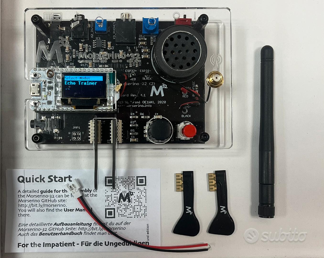 Morserino 32 V2 tutor-morse code CW - Audio/Video In vendita a Monza e ...