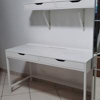  Scrivania ikea 132x58 cm 