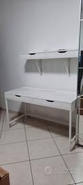  Scrivania ikea 132x58 cm 