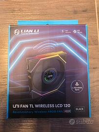 Lian Li Uni TL Wireless LCD - 120mm Black - PC FAN