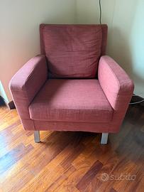 Poltrona bordeaux