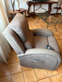 Poltrona relax motorizzata