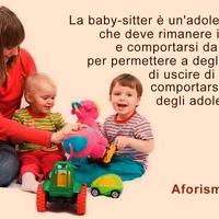 Donna italiana si offre come baby sitter