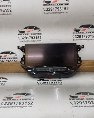 Display schermo multifunzione autoradio navi opel