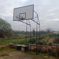 Basket professionale compreso di traliccio
