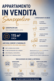 Appartamento di 115 mt2 anche ammobiliato
