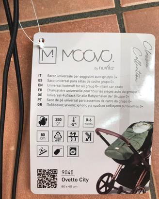 Sacco universale per seggiolini auto gruppo 0+