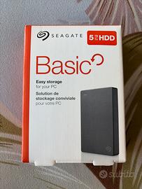 Hard disk esterno Seagate 5TB
