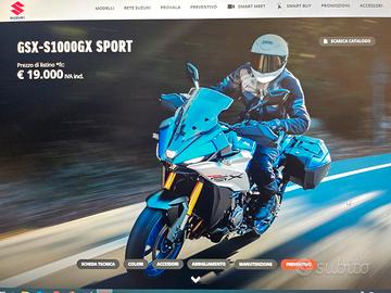 Suzuki GSX S 1000 SPORT BORSE ABS