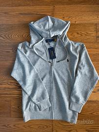 felpa zip ralph lauren