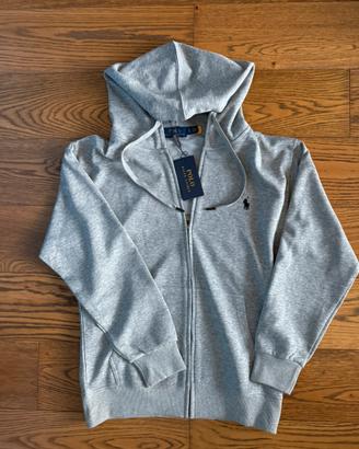 felpa zip ralph lauren