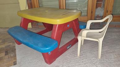 Tavolo Bambini con sedia