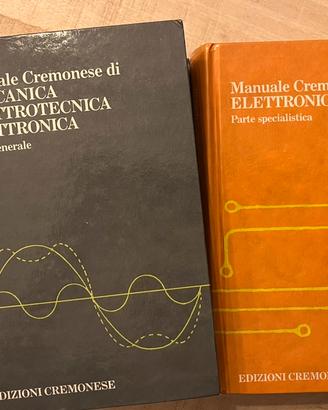 Manuale  Cremonese di Mecc. Elettron. Elettrote