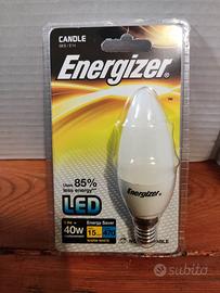 12 pz - Energizer Lampadina LED 5.9 W E14