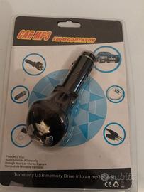 Trasmettitore FM Auto USB AUX - Nuovo Sigillato