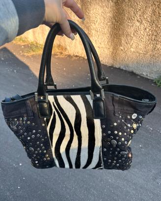Borsa Denim a spalla
