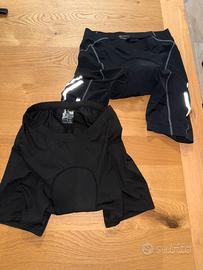 2 paia di pantaloni corti MTB, TG M