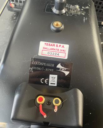 Diffusori FBT Studio 3 BT/WP