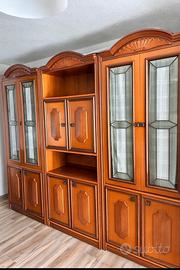 Libreria con vetrine/ mobile soggiorno