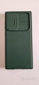 Cover Nillkin Verde per Samsung Galaxy S22 Ultra