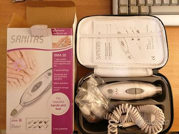 Sanitas SMA 35 - Fresa per Unghie con 7 Accessori
