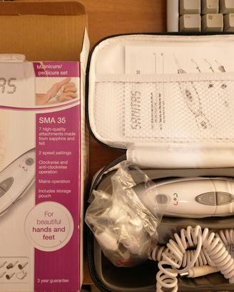 Sanitas SMA 35 - Fresa per Unghie con 7 Accessori
