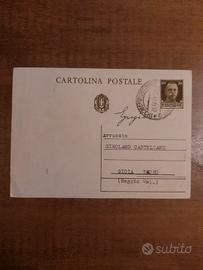 Cartolina postale 1942 – corrispondenza avvocati