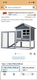 Gabbia per galline o conigli